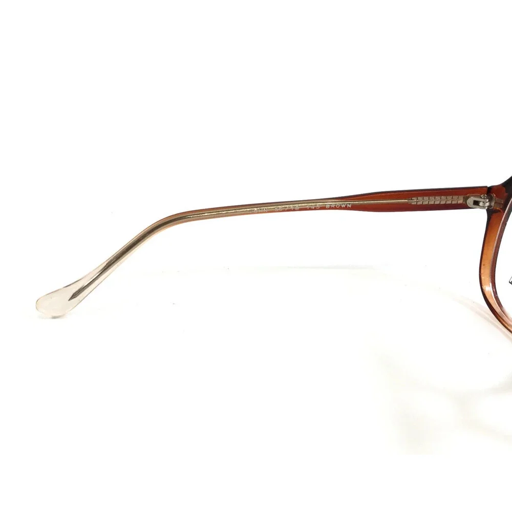 Nutmeg Collection Eyeglasses Frames JOHN Brown Fade Aviator Full Rim 56-18-145